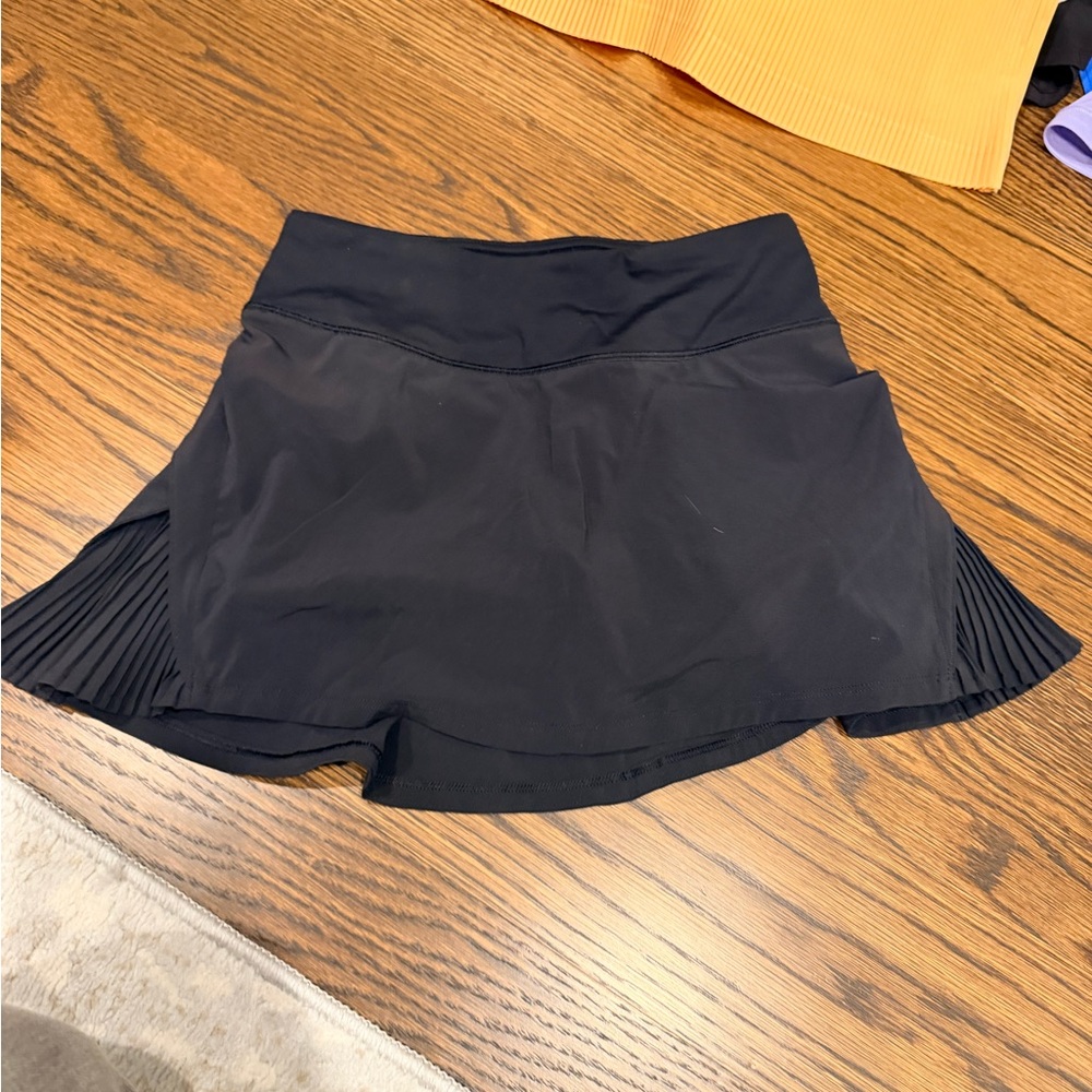 Lululemon Athletica Black Mini Skirt